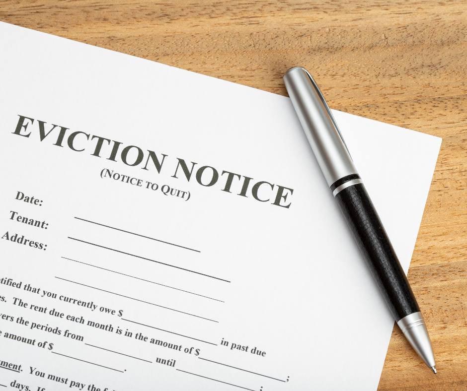 Eviction notice to evict a boyfriend from house in ct