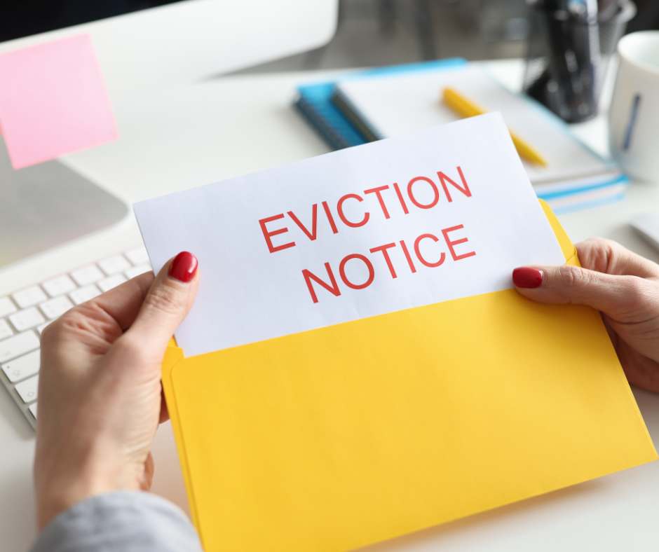 Send an eviction letter to a family member requesting them to vacate your property.