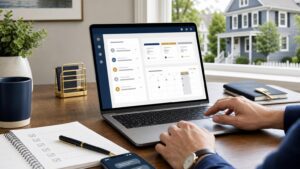 Connecticut landlord reviewing rental leads and tenant applications on a leasing dashboard.